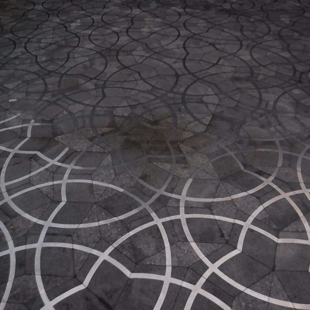 Penrose tiling at the Oxford Mathematical Institute